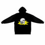 Hoodie with DJ Skull on back