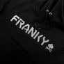 Hoodie with FRANKY Logo in silver