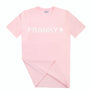 Extra long T-shirt with plain Logo