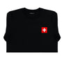 T-Shirt long arm Swiss Skateboard National Team