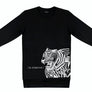 T-Shirt long arm with Tiger