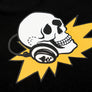 T-shirt with Logo and DJ Skull