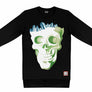 T-Shirt long arm with Skull SKC1