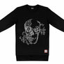 T-Shirt long arm with Skull SKS17