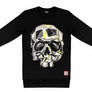 T-Shirt long arm with Skull SKC3