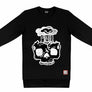 T-Shirt long arm with Skull SKS12