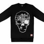 T-Shirt long arm with Skull SKS16