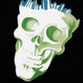 T-Shirt long arm with Skull SKC1