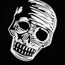 T-Shirt long arm with Skull SKS11