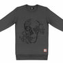 T-Shirt long arm with Skull SKS17