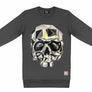 T-Shirt long arm with Skull SKC3