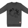T-Shirt long arm with Skull SKS15