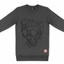 T-Shirt long arm with Skull SKS13