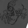 T-Shirt with Skull SKS17
