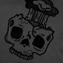 T-Shirt long arm with Skull SKS12