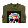 T-Shirt long arm with Skull SKC2