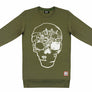 T-Shirt long arm with Skull SKS16