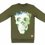 T-Shirt long arm with Skull SKC1