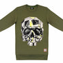 T-Shirt long arm with Skull SKC3