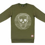 T-Shirt long arm with Skull SKS14