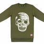 T-Shirt long arm with Skull SKS11