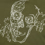T-Shirt long arm with Skull SKS17