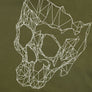 T-Shirt long arm with Skull SKS13