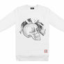 T-Shirt long arm with Skull SKS15