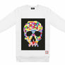 T-Shirt long arm with Skull SKC2