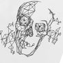 T-Shirt with Skull SKS17