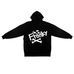 Hoodie mit FRANKY-Aufdruck auf der Rückseite