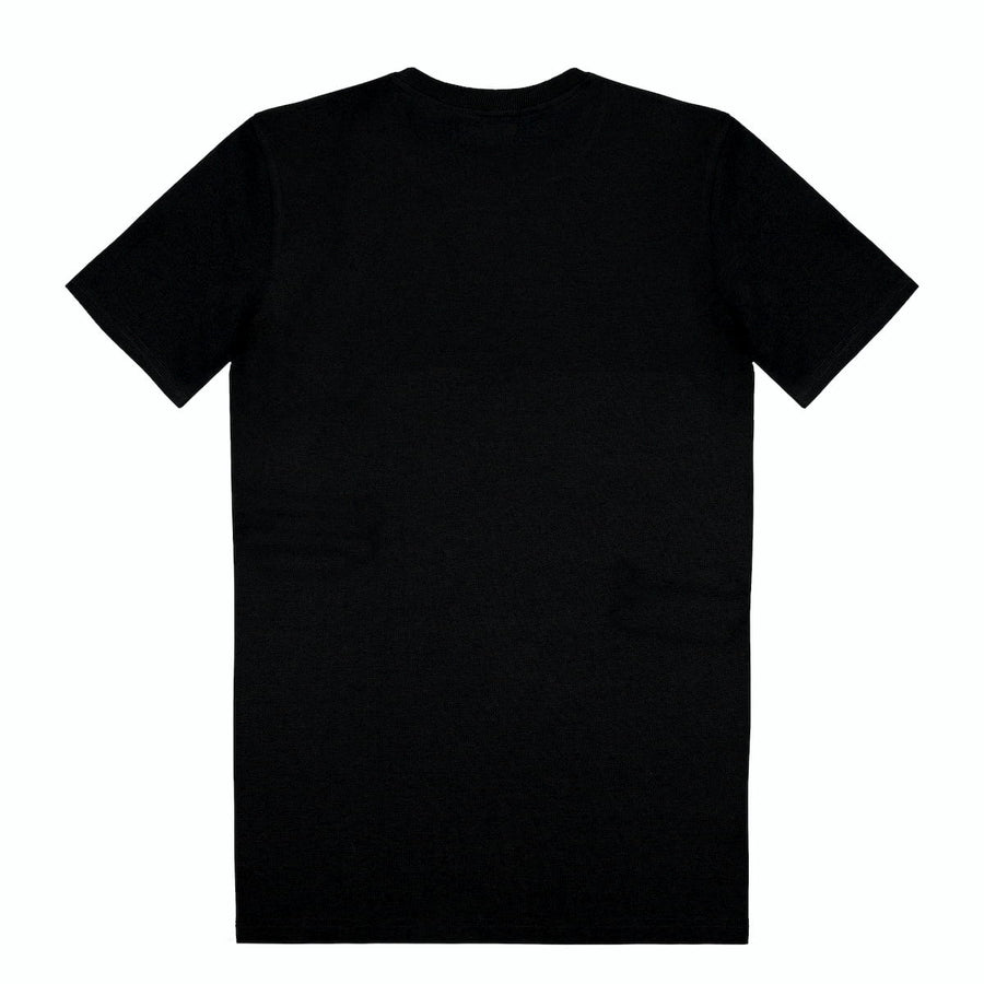 Extra langes T-Shirt mit einfachem Logo