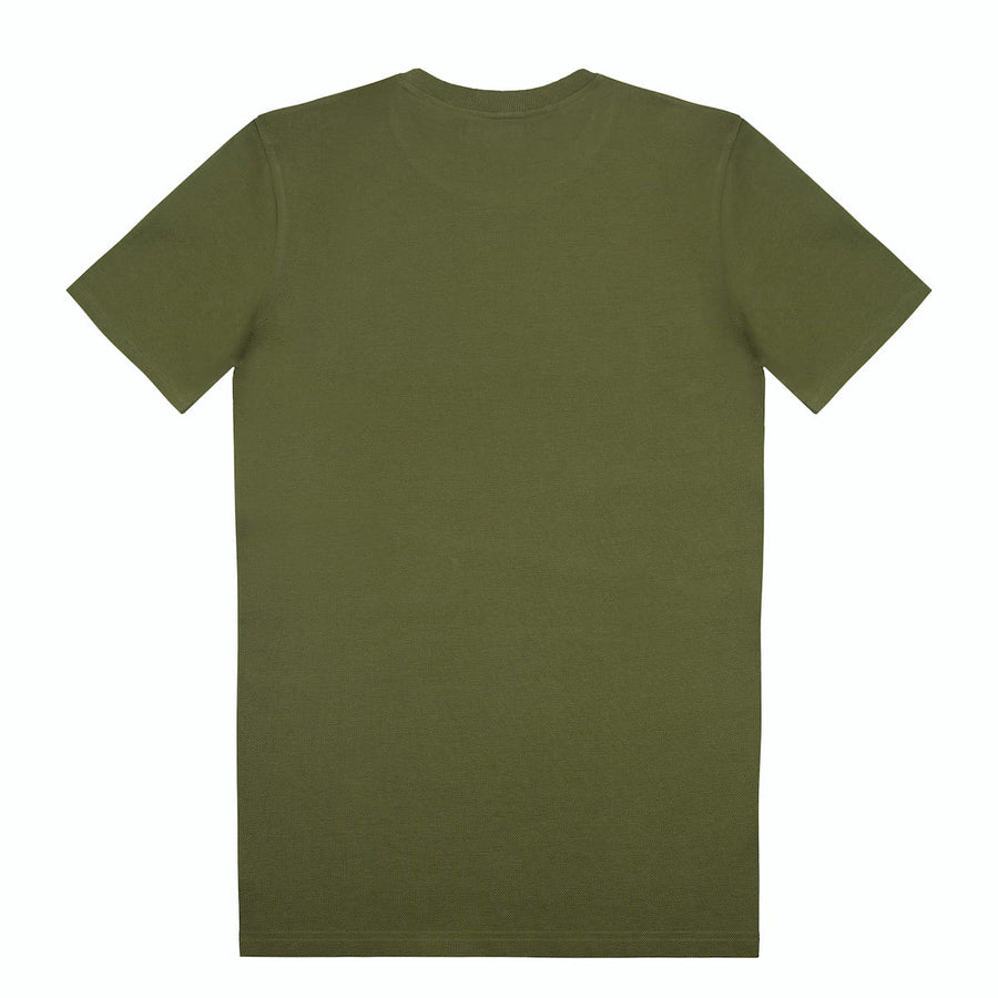 Extra langes T-Shirt mit einfachem Logo