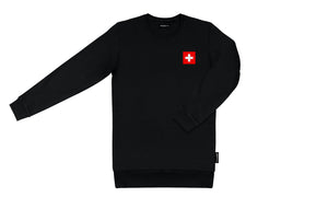 T-Shirt langarm Schweizer Skateboard-Nationalmannschaft