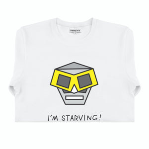 T-Shirt langarm mit Roboter