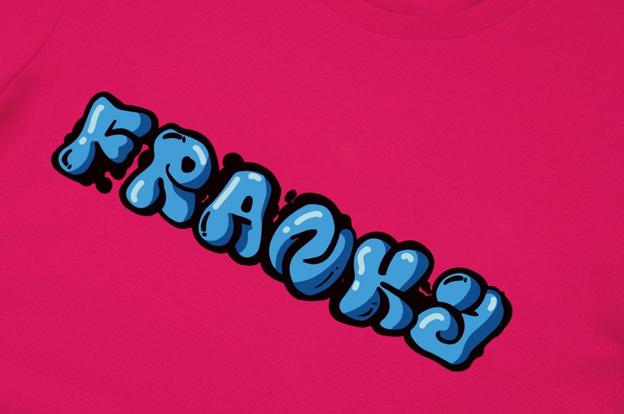 T-Shirt mit verspieltem Logo