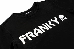 T-Shirt mit Totenkopf auf dem Rücken