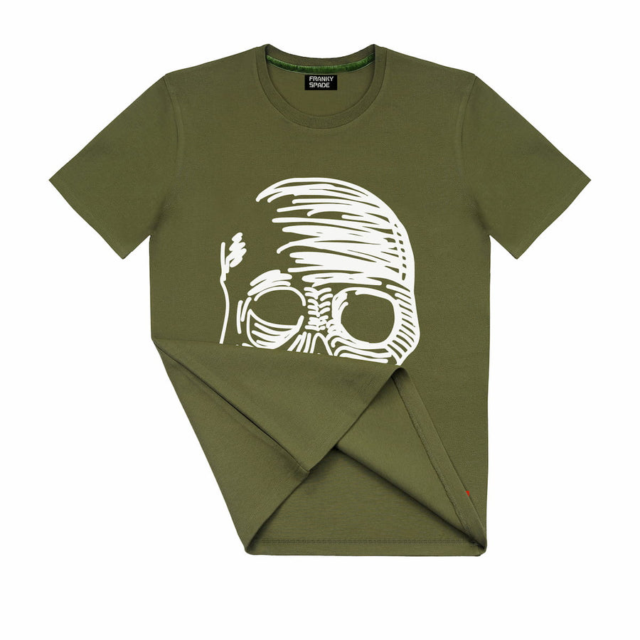 T-Shirt mit Totenkopf SKS11