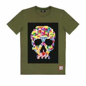 T-Shirt mit Totenkopf SKC2