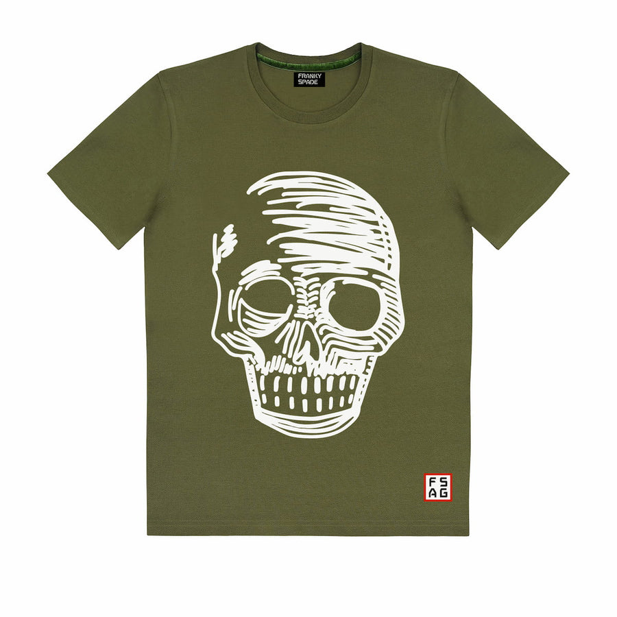 T-Shirt mit Totenkopf SKS11