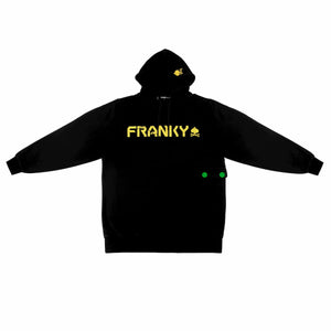 Hoodie with FRANKY Logo gold