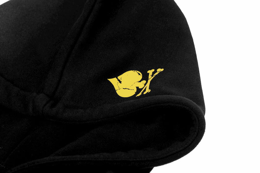 Hoodie with FRANKY Logo gold