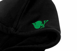 Hoodie with DJ Skull on back