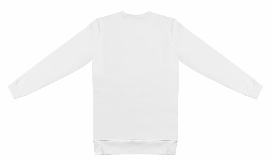 T-Shirt long arm Baby Shark "Logoline" white