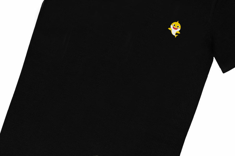 T-Shirt Baby Shark "Logoline" black
