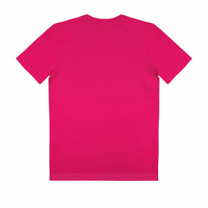 T-Shirt Baby Shark "Logoline" cherry pink