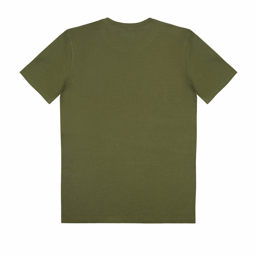 T-Shirt Baby Shark "Logoline" military