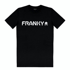 Extra long T-shirt with plain Logo