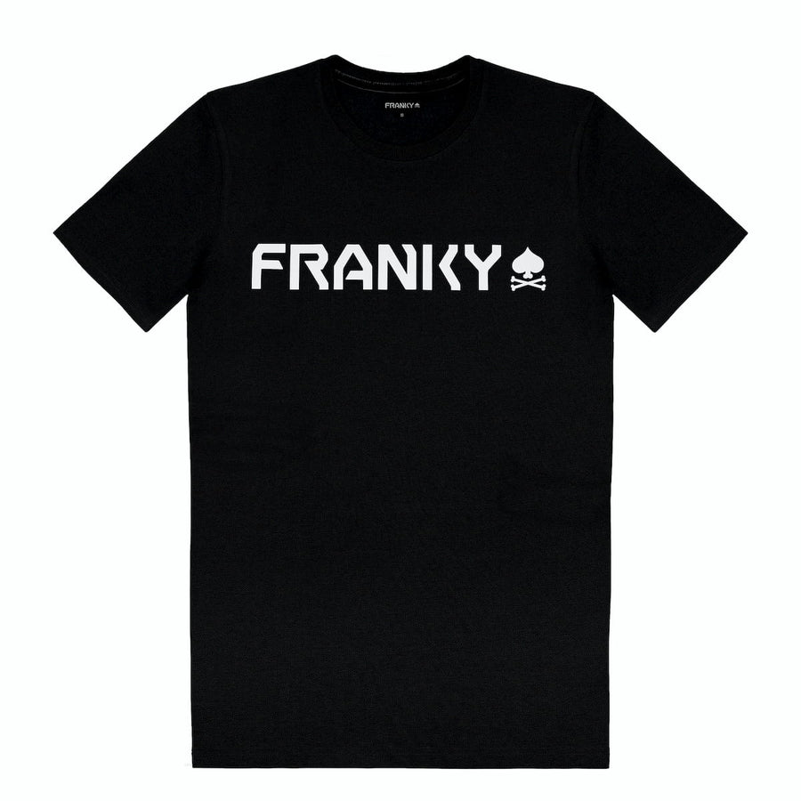 Extra long T-shirt with plain Logo
