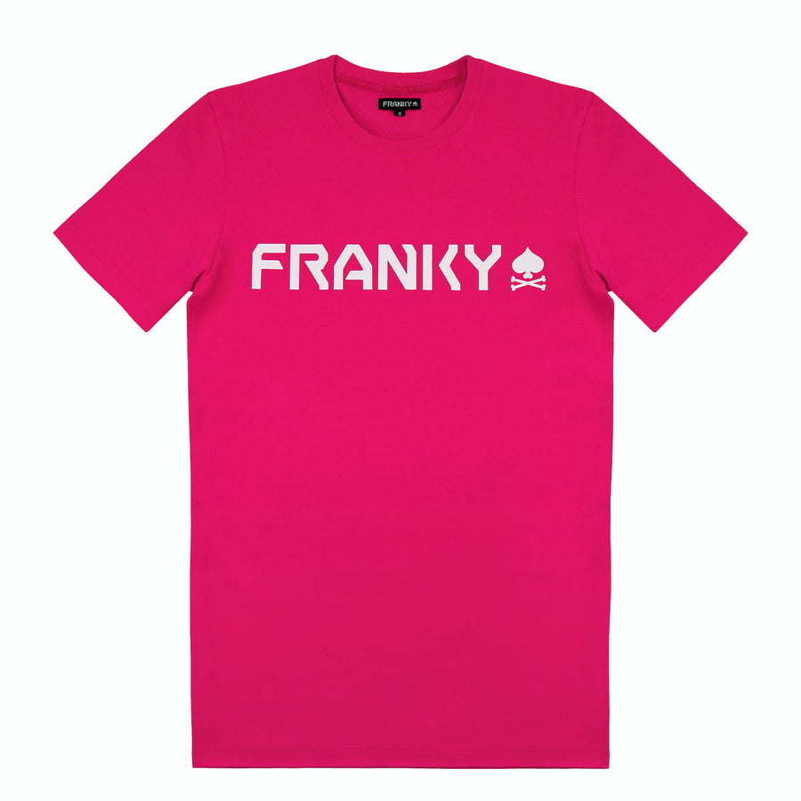 Extra long T-shirt with plain Logo